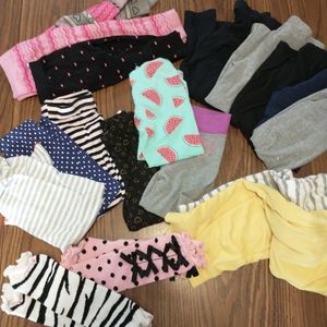 Legging, leg warmer lot